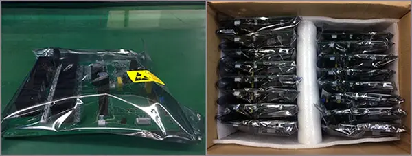 The pictures show YINGSTAR packaging standard