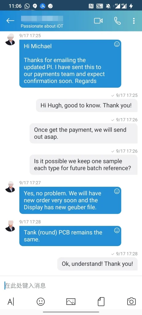 Customer Feedback